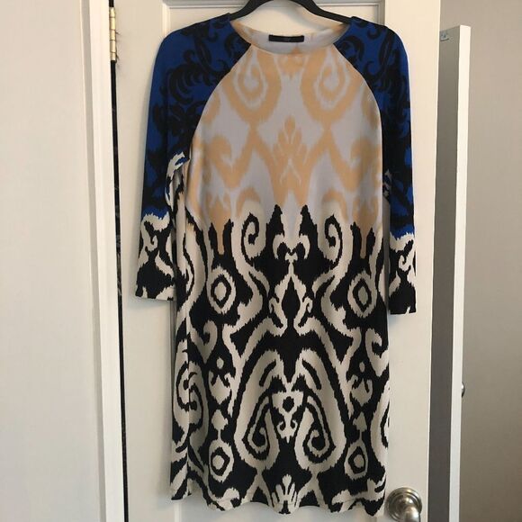 💙 EUC Tibi Jasmine Ikat Dress - Picture 5 of 6